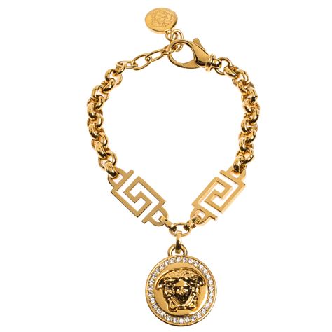 versace armband herren|versace crystal medusa greca.